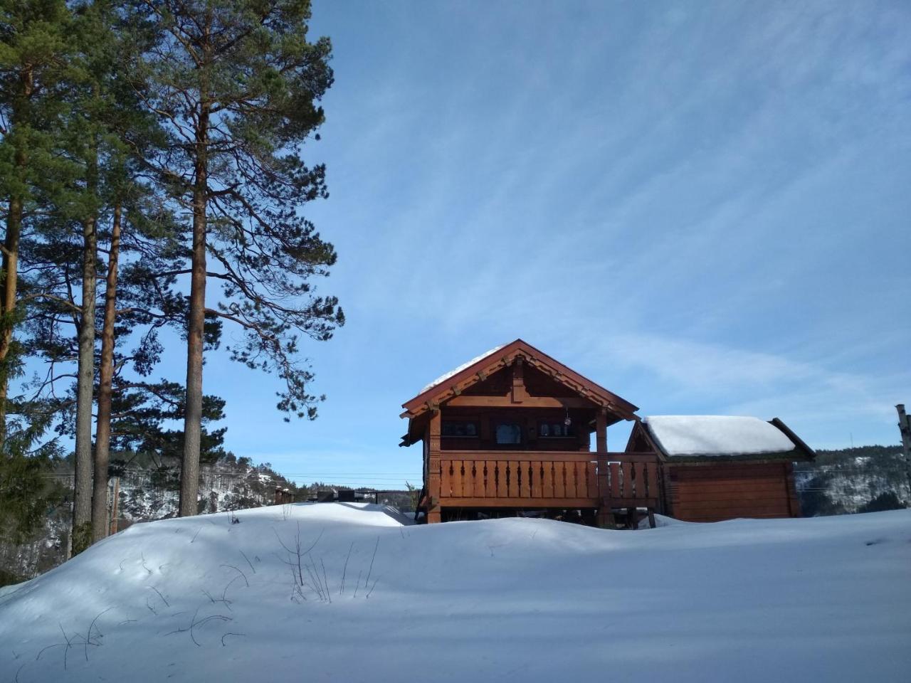 Вилла Soltoppen Cabin With Great View Кристиансанд Экстерьер фото